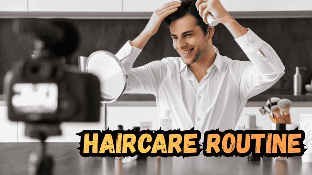 Haircare routine