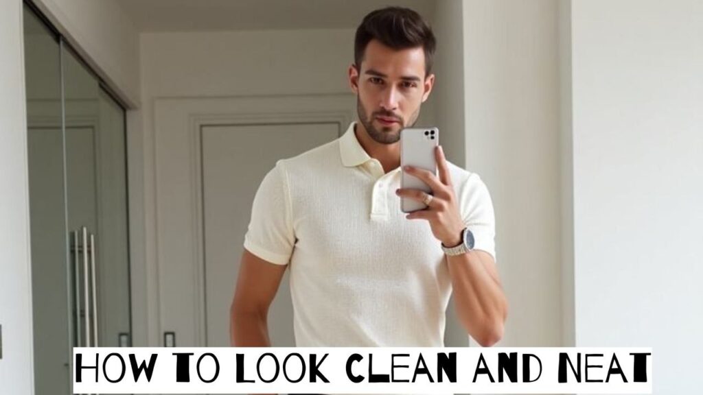 how to look clean and neat