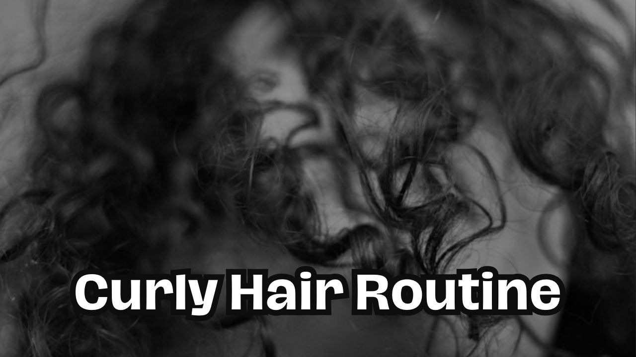 curly hair routine