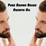 pure brown beard growth oil