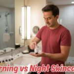 Morning vs night skincare