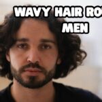wavy hair routine men