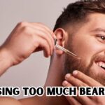 using too much beard oil